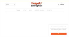 Desktop Screenshot of campoagricolahuepalo.com